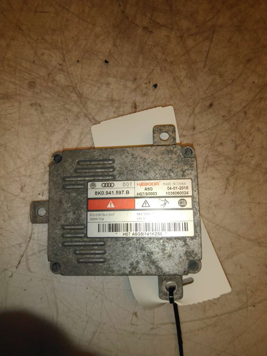 Styreenhet xenon/ballast til Škoda Superb 2015-->> (Type III) (SKODA|8K0 941 597 B||8K0 941 597 B)
