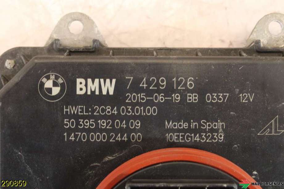 Styreenhet xenon/ballast til BMW 1-Serie 2015-2019 (Fase 2) (F20/F21) (F20/F21) (BMW|63 11 7 428 425|)