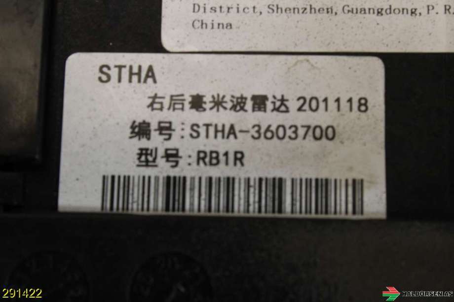 Sensor diverse til BYD Tang 2020-->>  (BYD||STHA-3603700)