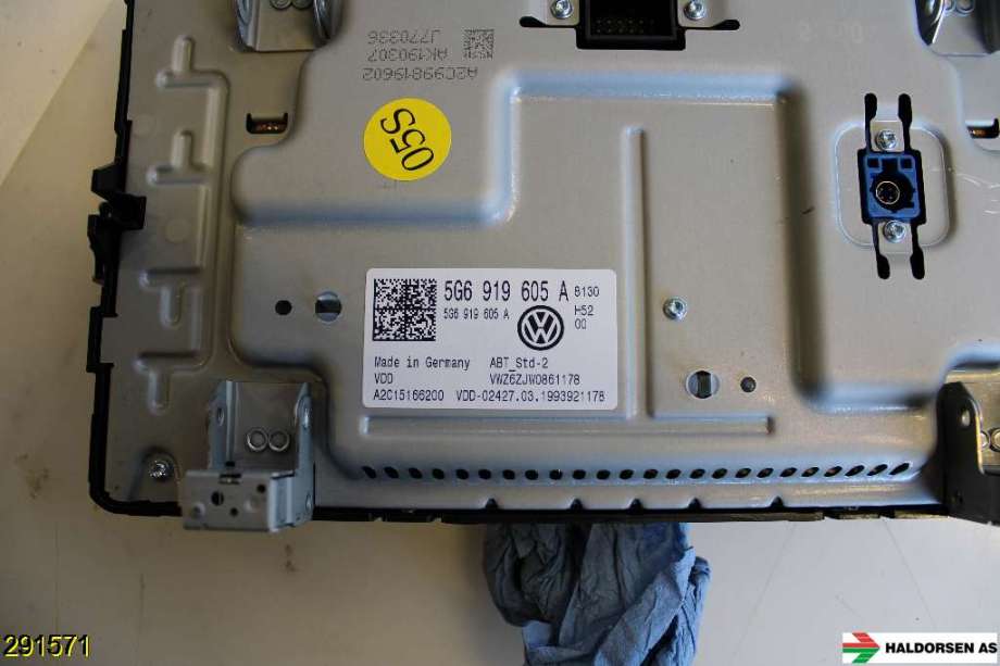 Bilstereo til VW Touran 2015-2021 (Type II)  (VOLKSWAGEN|3Q0 035 842 C|5G6 919 605 A|)