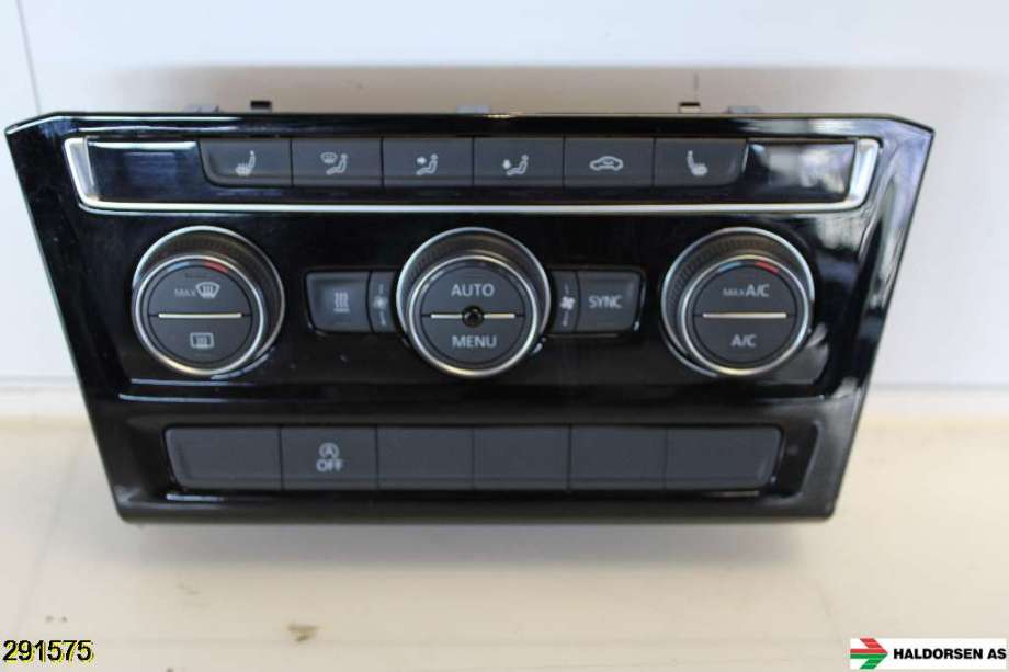 Varmeapparat betjening til VW Touran 2015-2021 (Type II) (VOLKSWAGEN|5G0 907 044 EC|)