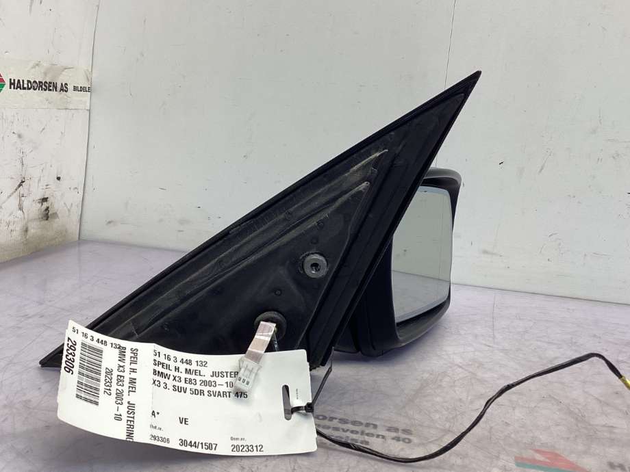 Speil høyre til BMW X3 2003-2006 (Fase 1) (E83) (E83) (BMW|51 16 3 448 132|)