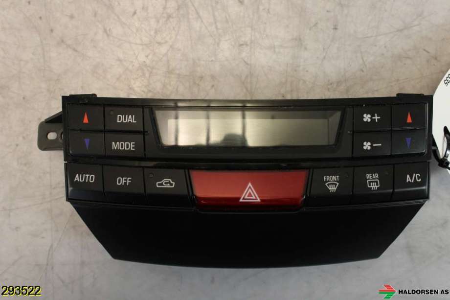 Varmeapparat betjening til Subaru Outback 2009-2014 (Type IV)  (SUBARU|72311AJ070|)