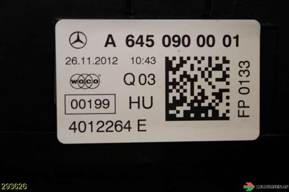 Luftfilterboks til Mercedes A-Klasse 2012-2018 (W176) (W176) (MERCEDES|A 645 090 00 01|)