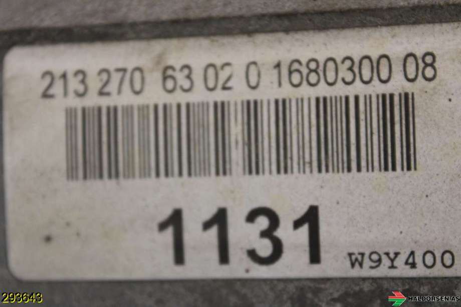 Girkasse automat til Mercedes E-Klasse 2016-2023 (W213) (W213) (MERCEDES|A 213 270 69 02|)