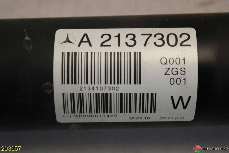 Mellomaksel til Mercedes E-Klasse 2016-2023 (W213) (W213) (MERCEDES|A 213 410 88 01|)