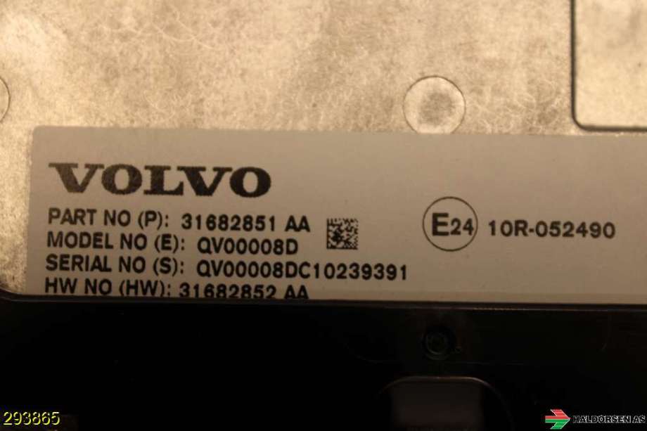 Multimedia display (MCU - Media Controller Unit) til Volvo XC40 2018-2024  (VOLVO|36010873|)