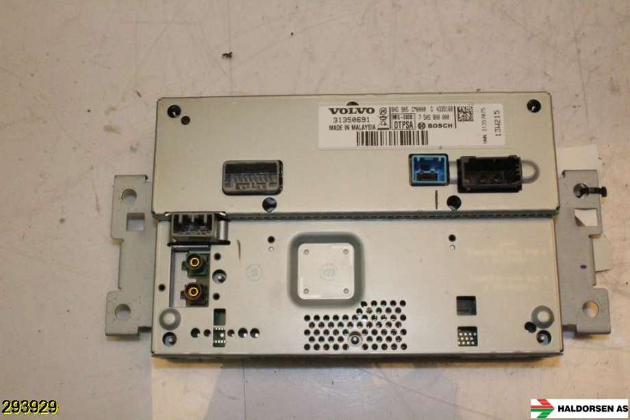 Instrument kjørecomputer til Volvo XC60 2014-2017 (Type I, Fase 2) (VOLVO|31330113|)