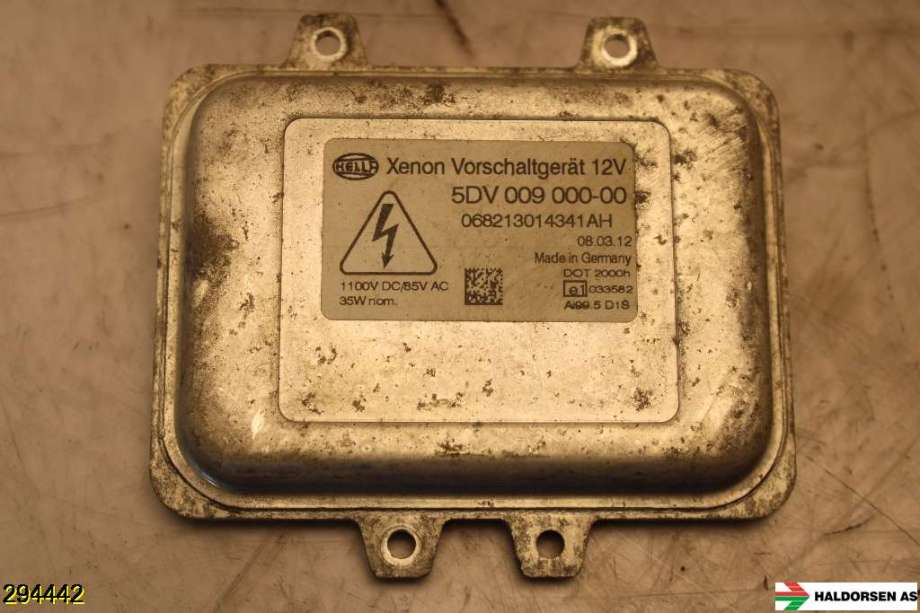 Styreenhet xenon/ballast til Ford S-Max, 2010-2015 (Type I, Fase 2)  (FORD|6M21-12K072-AA)