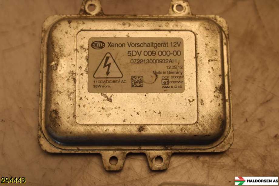 Styreenhet xenon/ballast til Ford S-Max, 2010-2015 (Type I, Fase 2)  (FORD|6M21-12K072-AA)