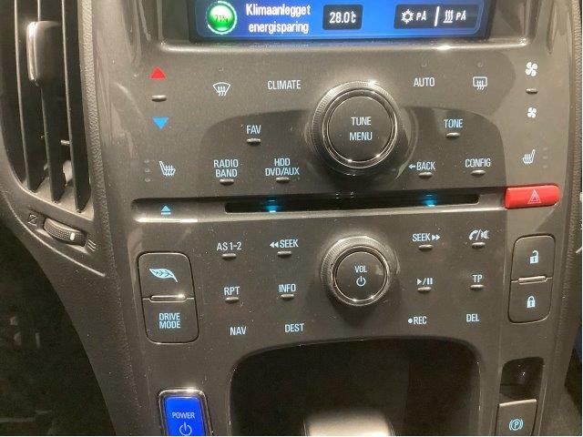 Varmeapparat betjening til Opel Ampera 2012-2014 (Type I) (OPEL|)