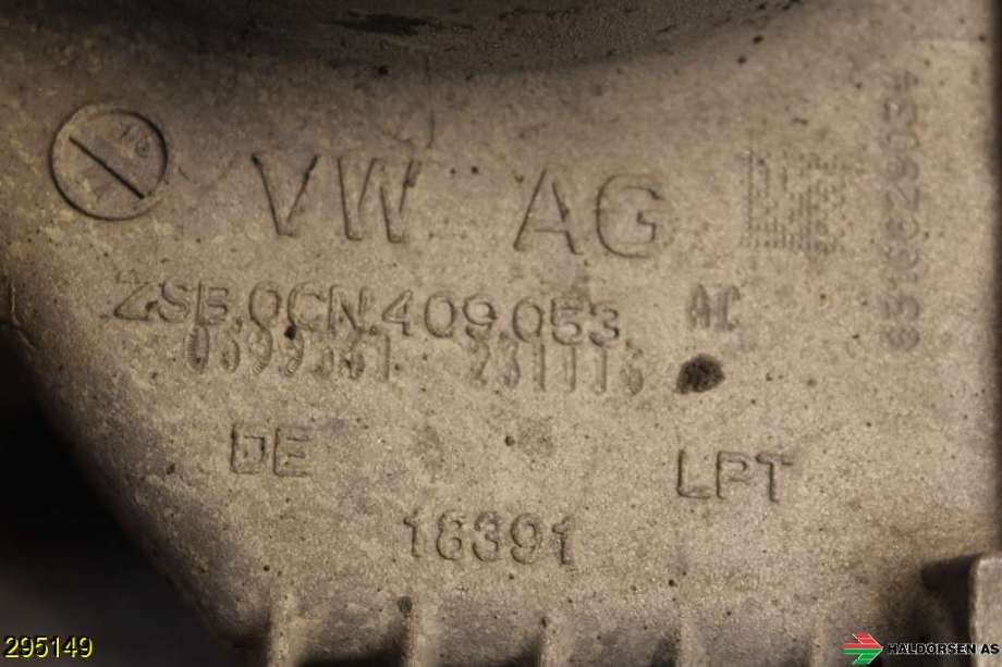 Girkasse 4WD fordelingskasse til VW Caddy 2015-2020 (Type III, Fase 3)  (VOLKSWAGEN|0CN 409 053 AM|)