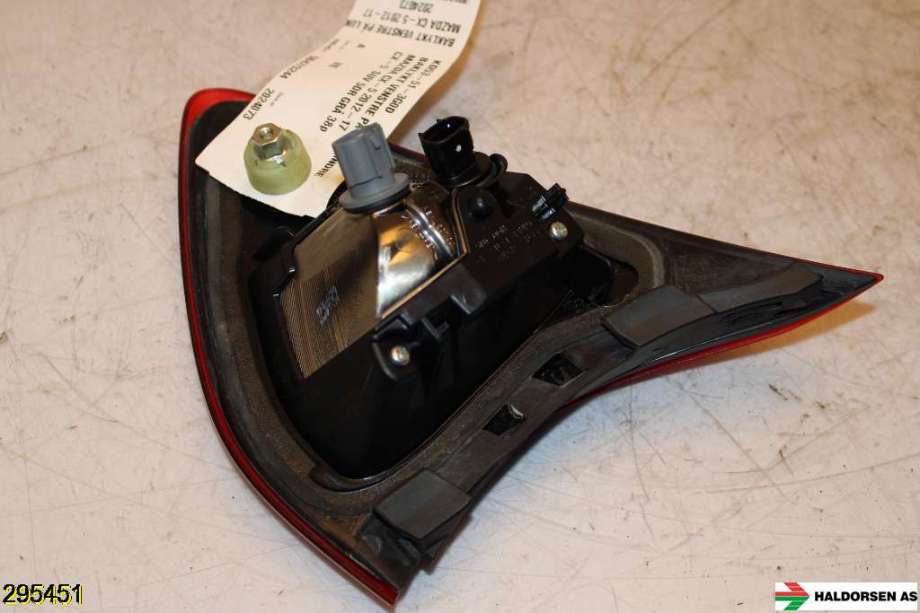 Baklykt venstre indre til Mazda CX-5 2012-2017 (Type I)  (MAZDA|KD53-51-3G0D|)