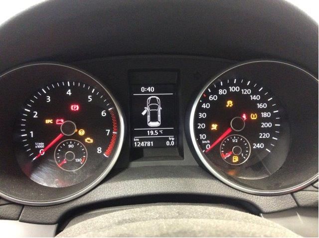 Instrumentpanel til VW Golf VI 2008-2012 (VOLKSWAGEN|5K0 920 872|)