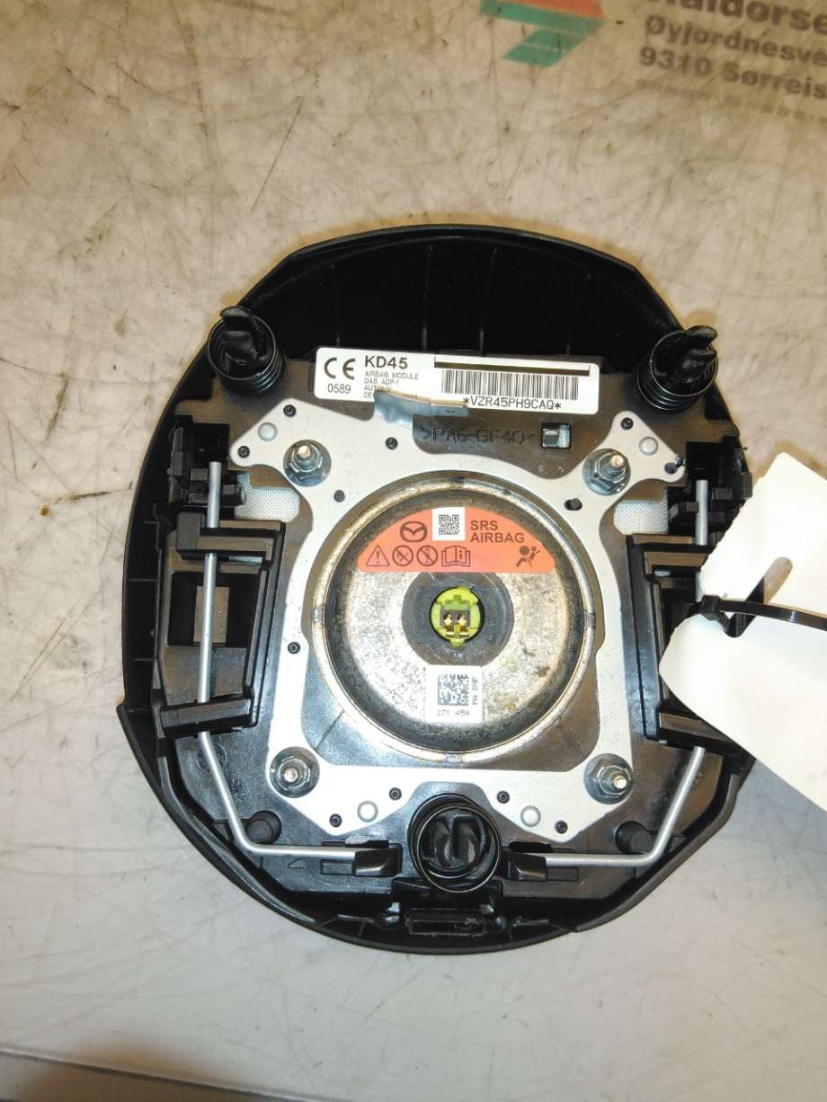 Airbag rattpute til Mazda CX-5 2012-2017 (Type I)  (MAZDA|KD45-57-K00C02|)