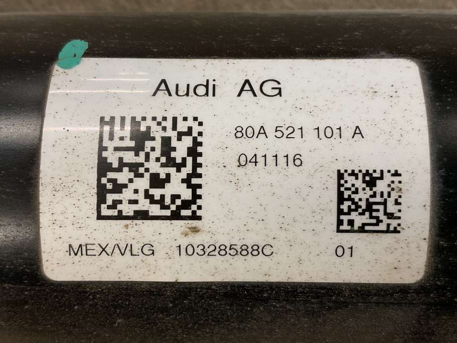 Mellomaksel til Audi Q5 2017-->> (Type II)  (AUDI|80A 521 101 A|)