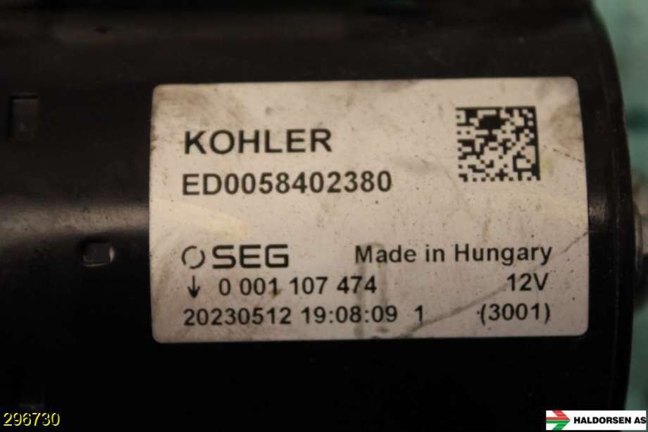 Starter diesel til Mopedbil Ligier JS50 2015-2024 (Type I)  
