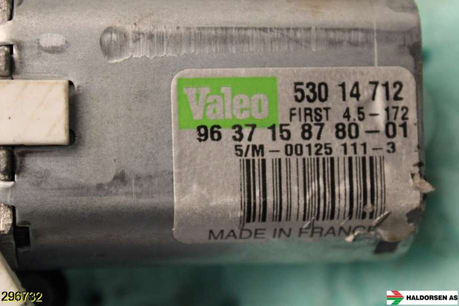 Viskermotor bakrute til Mopedbil Ligier JS50 2015-2024 (Type I)  