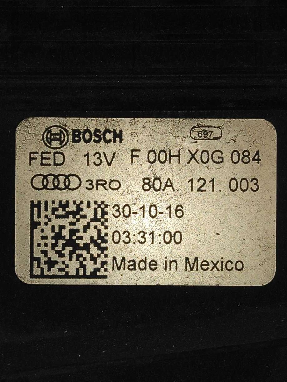 Kjølevifte til Audi Q5 2017-->> (Type II)  (AUDI|80A 959 455 A|)