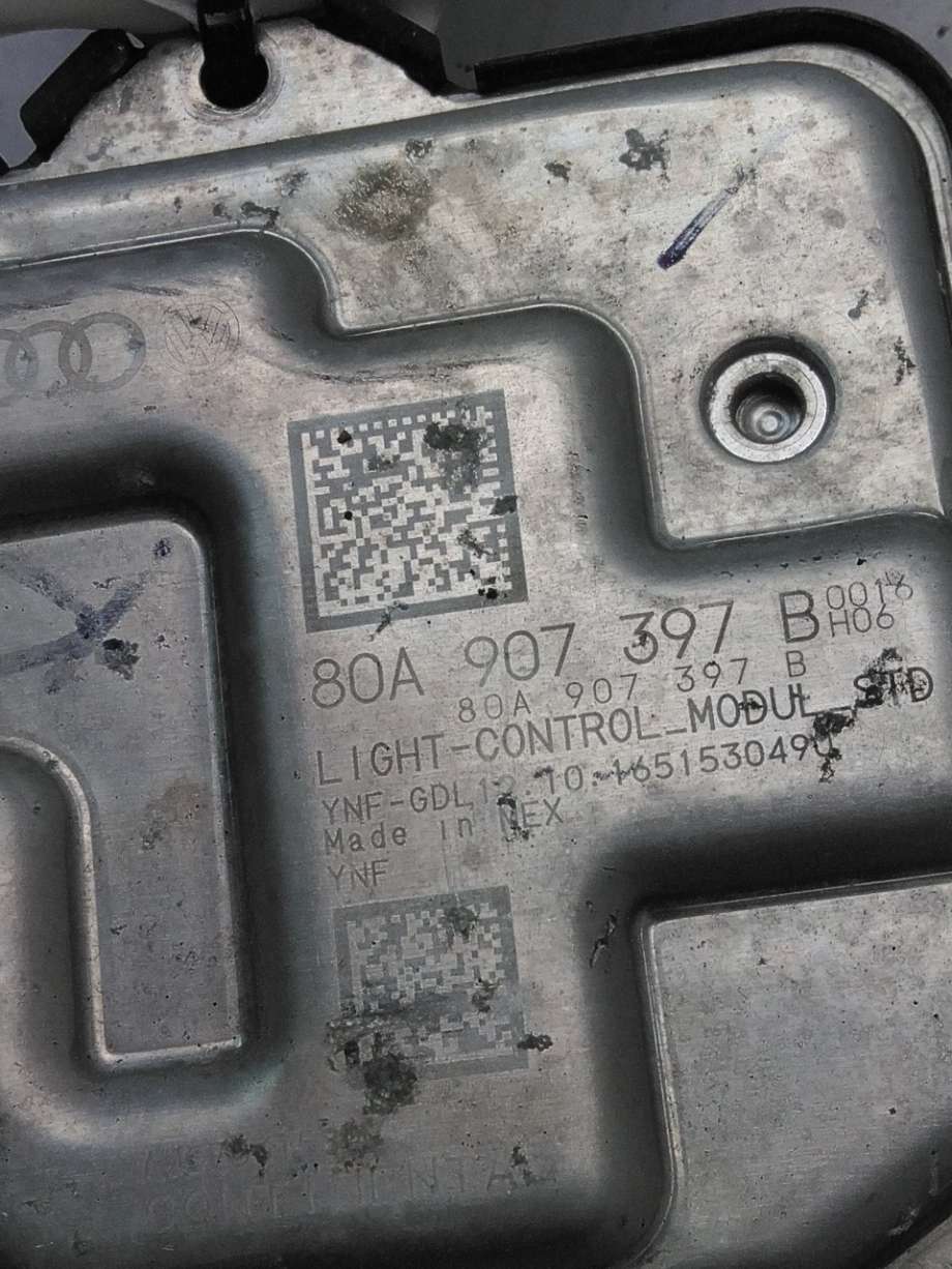Styreenhet xenon/ballast til Audi Q5 2017-->> (Type II)  (AUDI|80A 907 397 D||80A 907 397 B)