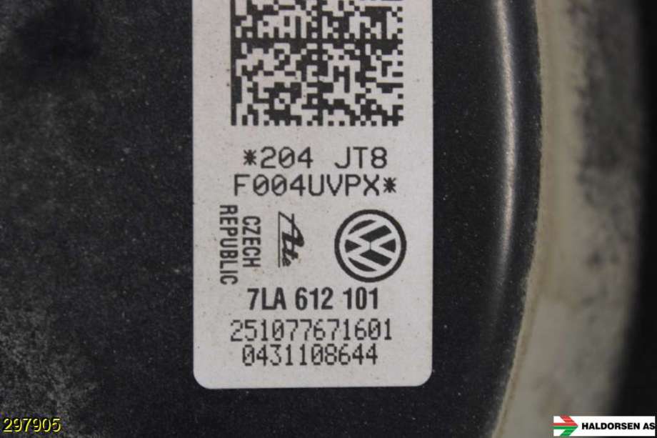 Bremsekraft-regulator bak til VW Transporter / Caravelle 2019-->> (T6.1) (T6.1) (VOLKSWAGEN|7LA 612 105|)