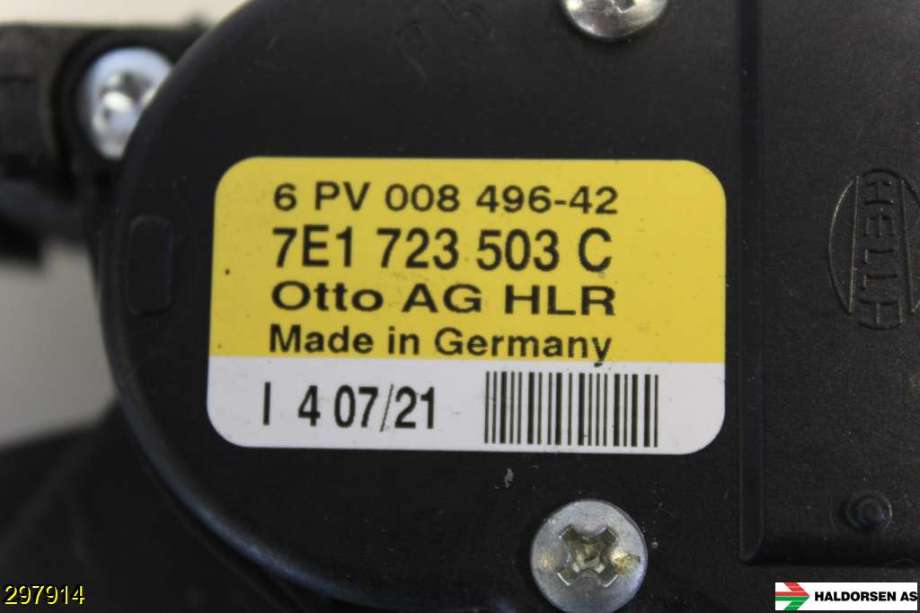 Pedal gass til VW Transporter / Caravelle 2019-->> (T6.1) (T6.1) (VOLKSWAGEN|7E1 723 503 C|)