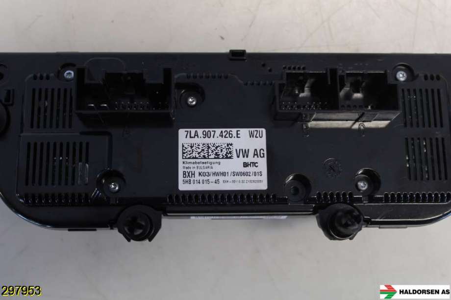 Varmeapparat betjening til VW Transporter / Caravelle 2019-->> (T6.1) (T6.1) (VOLKSWAGEN|7LA 907 426 E|)