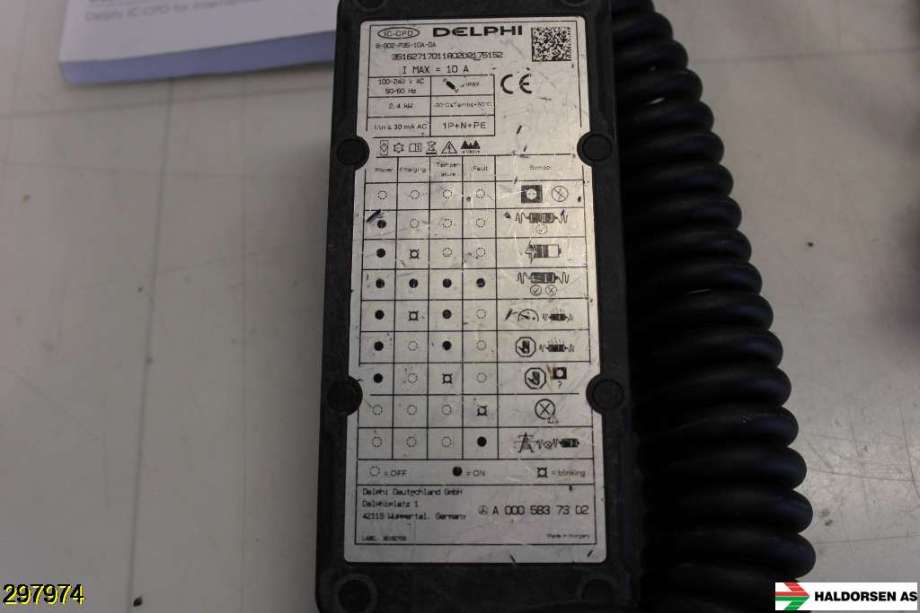 Batterilader kabel til Mercedes GLE 2015-2018 (Fase 2) (W166) (W166) (MERCEDES|A 000 583 87 03|A 000 583 73 02|)