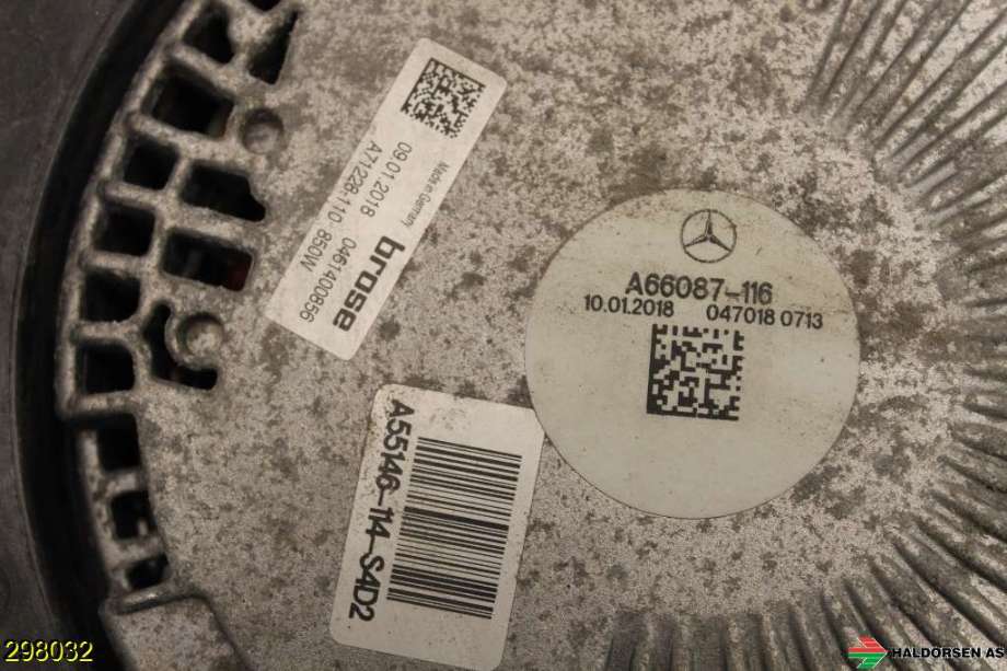Kjølevifte til Mercedes GLE 2015-2018 (Fase 2) (W166) (W166) (MERCEDES|A 099 906 40 00|)