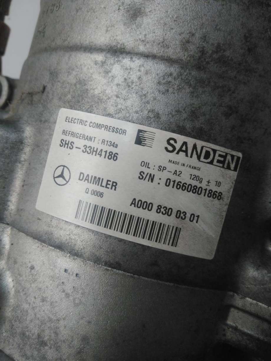 Aircondition kompressor til Mercedes GLE 2015-2018 (Fase 2) (W166) (W166) (MERCEDES|A 000 830 03 01|)