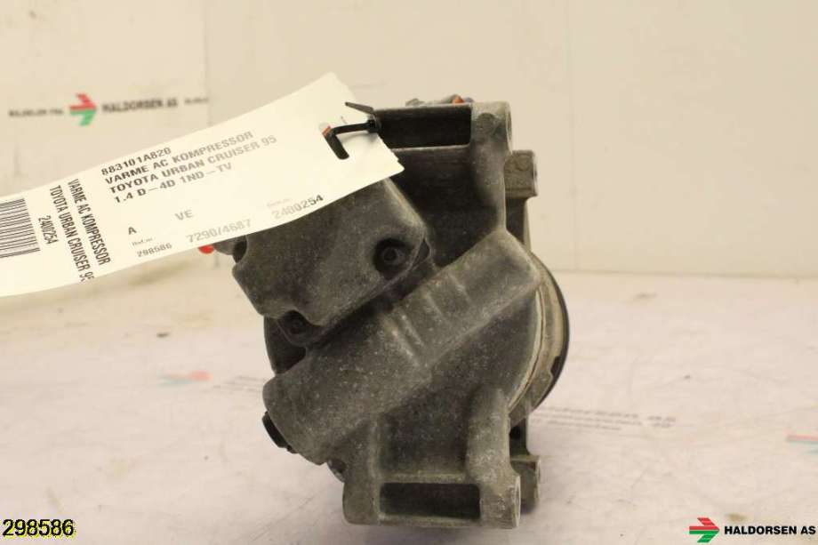 Aircondition kompressor til Toyota Urban Cruiser 2009-2014  (TOYOTA|883101A820|)