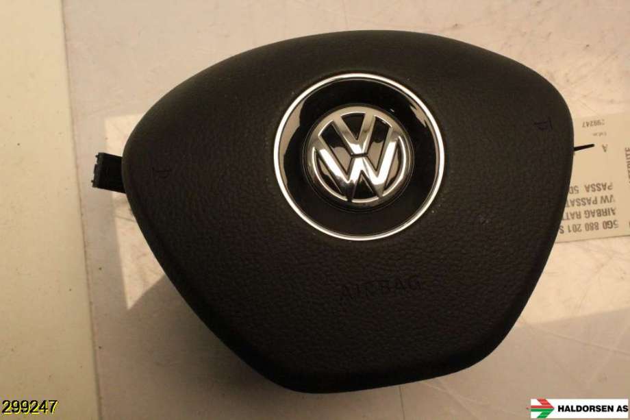 Airbag rattpute til VW Passat 2015-2019 (Fase 1) (B8) (B8) (VOLKSWAGEN|5G0 880 201 S 81U|)