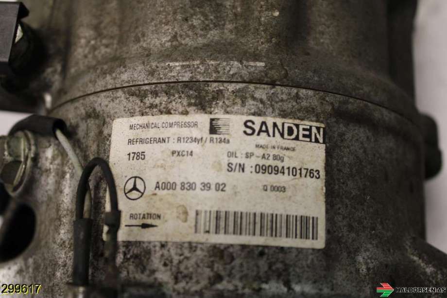 Aircondition kompressor til Mercedes Vito 2014-->> (W447) (W447) (MERCEDES|A 000 830 39 02|)