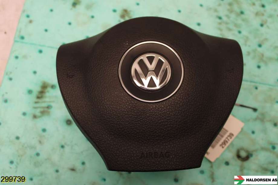 Airbag rattpute til VW Caddy 2010-2015 (Type III, Fase 2)  (VOLKSWAGEN|2K5 880 201 E  81U|)