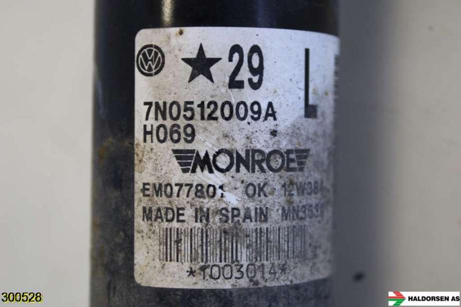 Støtdemper bak til VW Sharan 2010-->> (Type II)  (VOLKSWAGEN|7N0 513 045||VENSTRE)