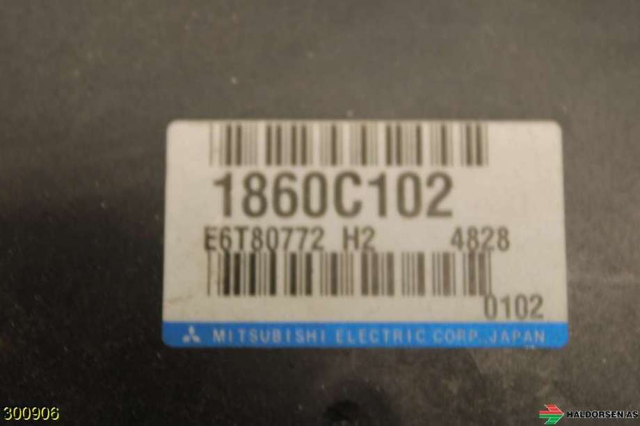 Styreenhet motor til Mitsubishi Outlander 2012-2015 (Type III, Fase 1)  (MITSUBISHI|1860C102|)