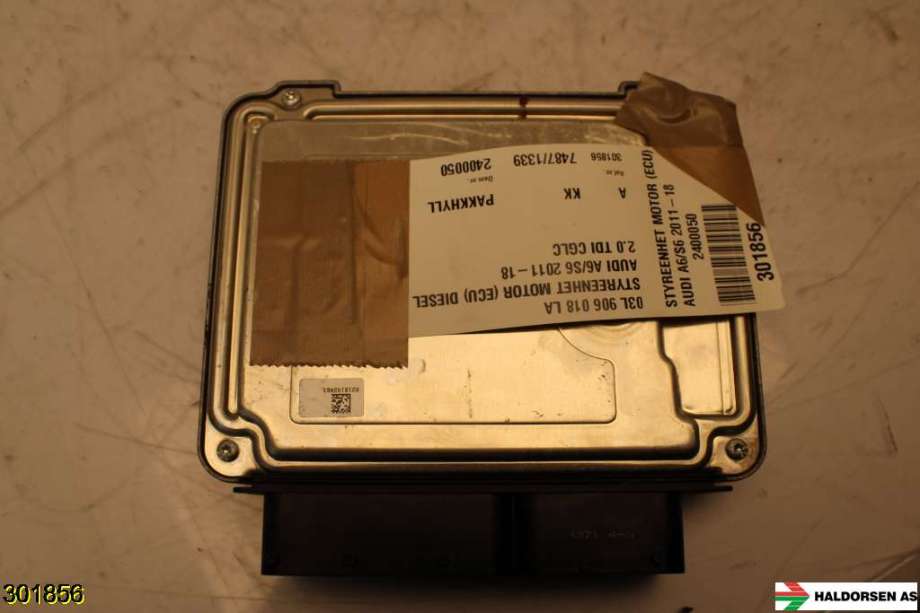 Styreenhet motor til Audi A6 2011-2014 (Type IV, Fase 1) (C7) (C7) (AUDI|03L 906 018 LA|)