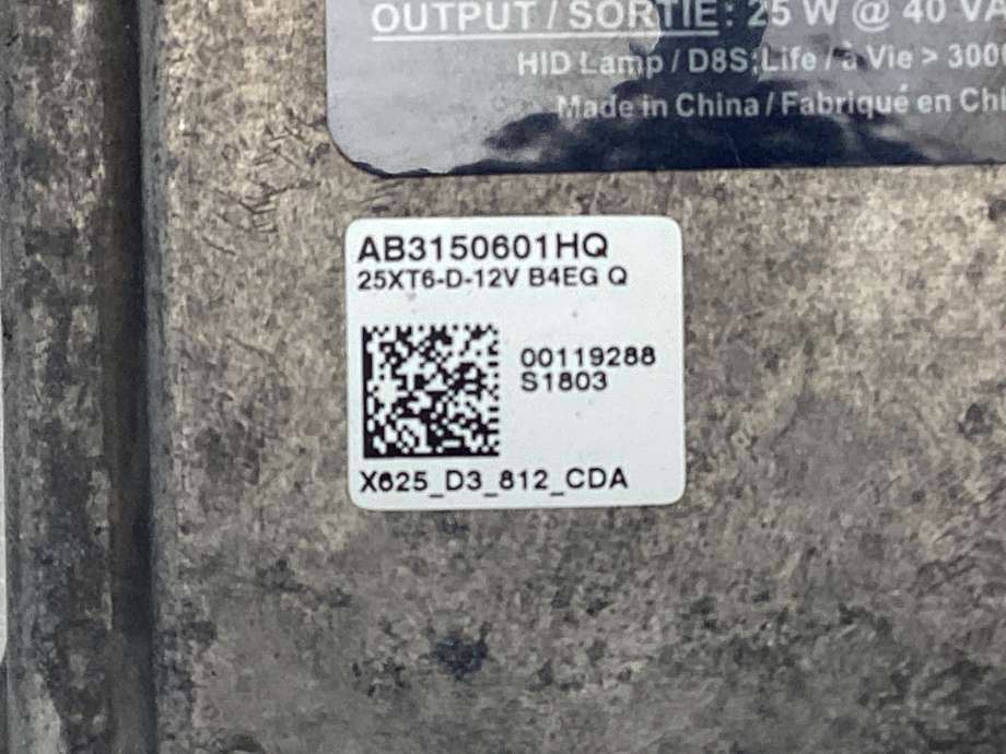 Styreenhet xenon/ballast til Opel Ampera-e 2017-->> (Type II)  (OPEL|42529555|)