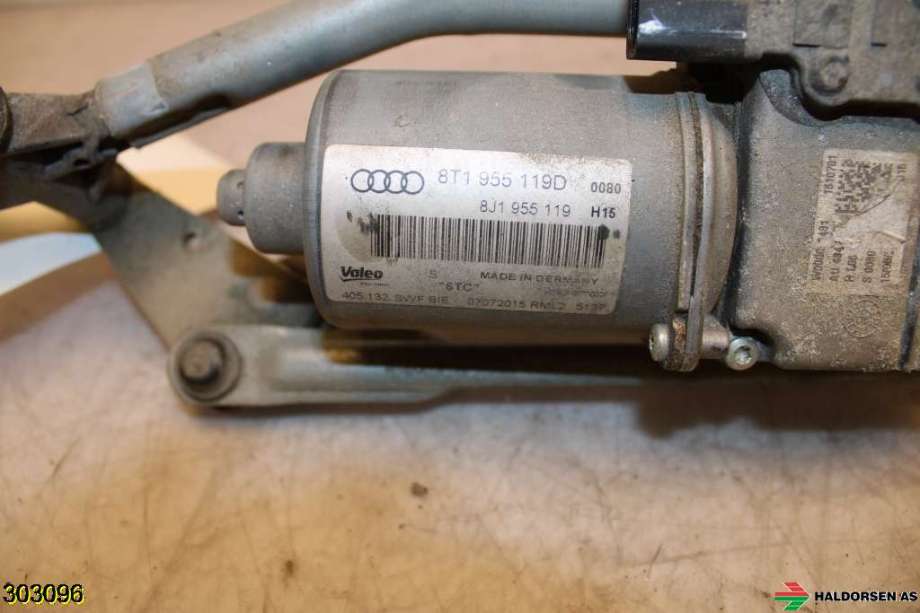 Viskermotor frontrute til Audi A5 2007-2016 (Type I)  (AUDI|8T1 955 023 E|)
