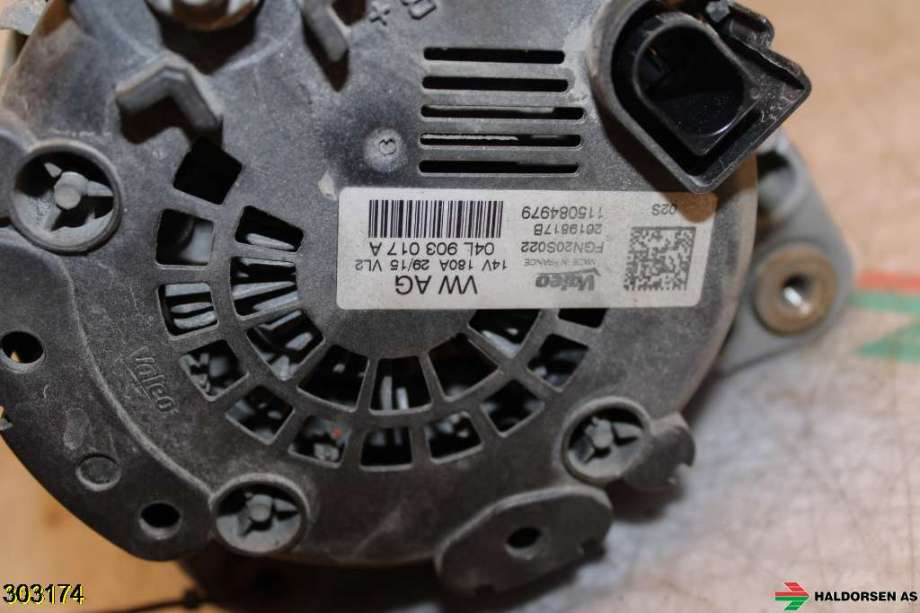 Dynamo til Audi A5 2007-2016 (Type I) (AUDI|04L 903 017 A|)
