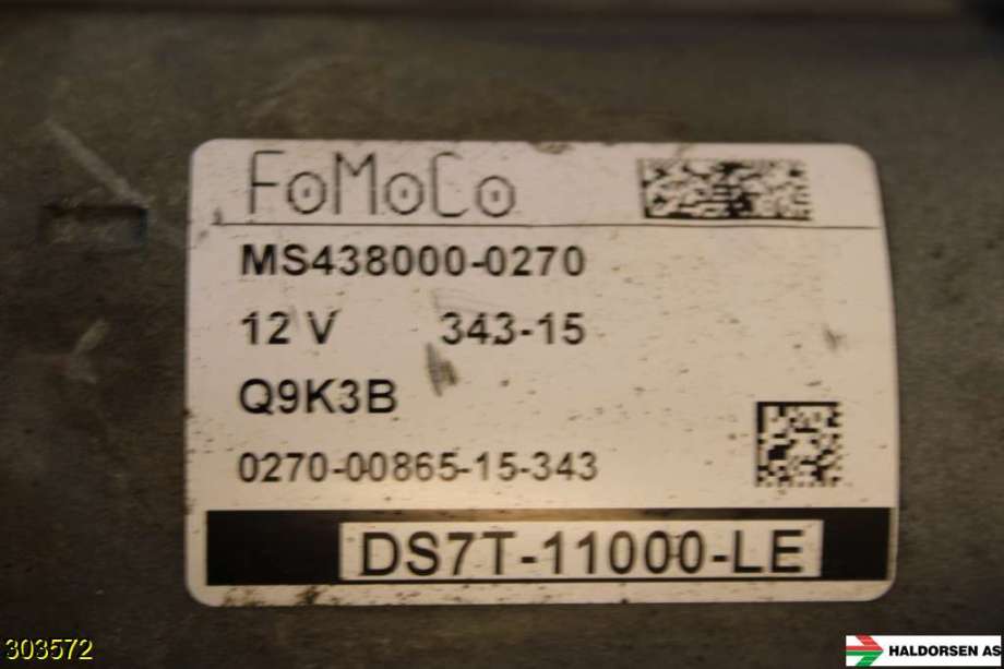 Starter diesel til Ford Kuga 2013-2019  (FORD|DS7T-11000-LE|1870892|)