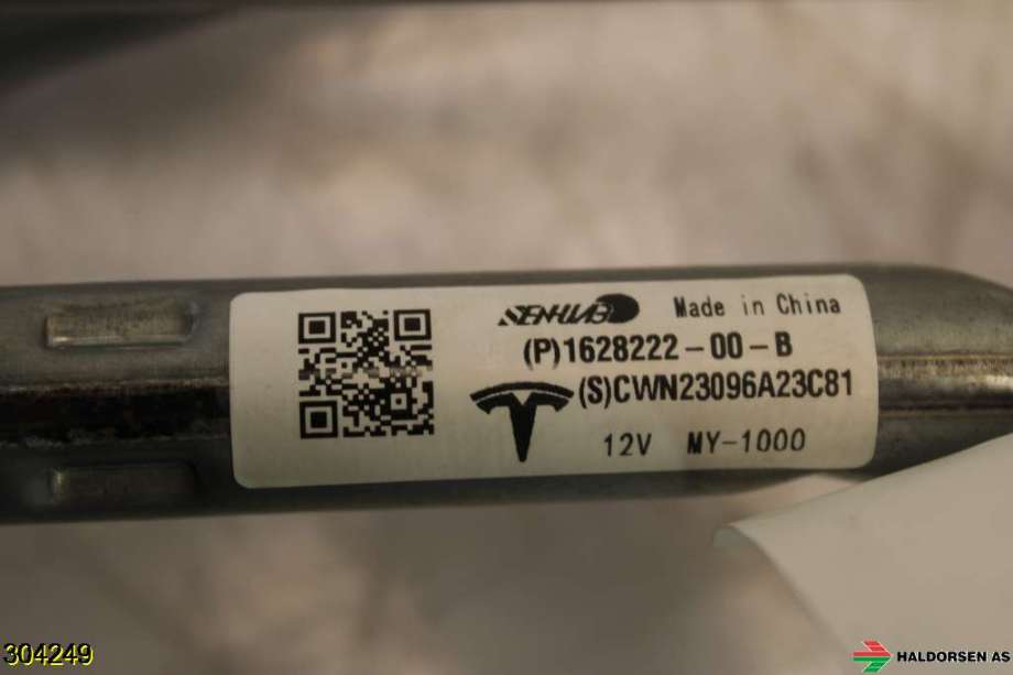 Viskermotor frontrute til Tesla Model Y 2021-2024 (Type I) (TESLA MODEL Y KOMBI-KUPE|1628222-00-B S|)