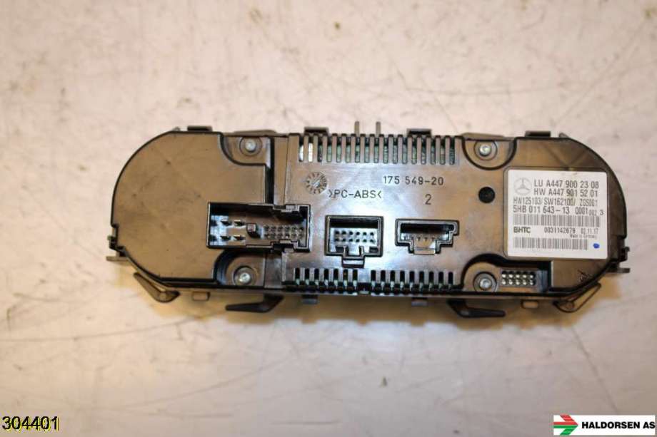 Varmeapparat betjening til Mercedes Vito 2014-->> (W447) (W447) (MERCEDES|A 447 900 23 08|)