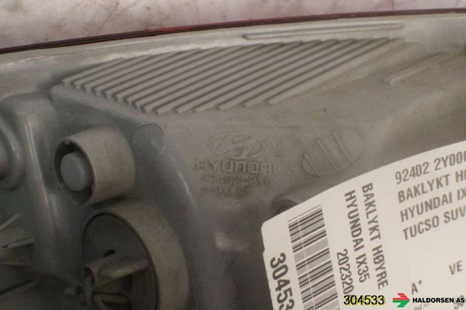Baklykt høyre til Hyundai Ix35 2010-2015  (HYUNDAI|92402 2Y000|)