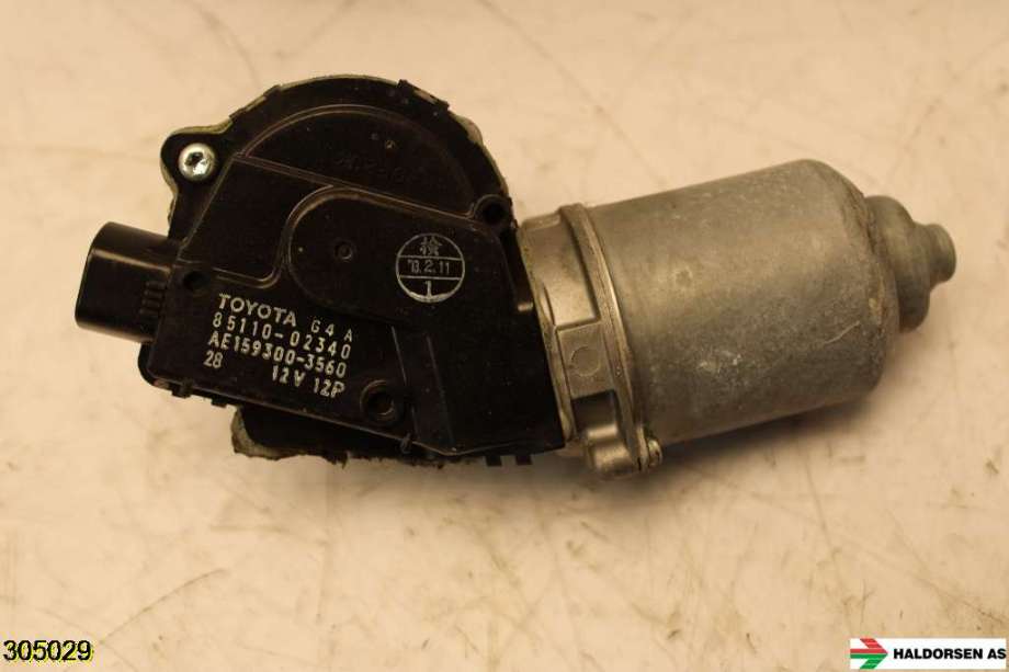 Viskermotor frontrute til Toyota Auris 2013-2015 (Type II, Fase 1)  (TOYOTA|85110-02340|)
