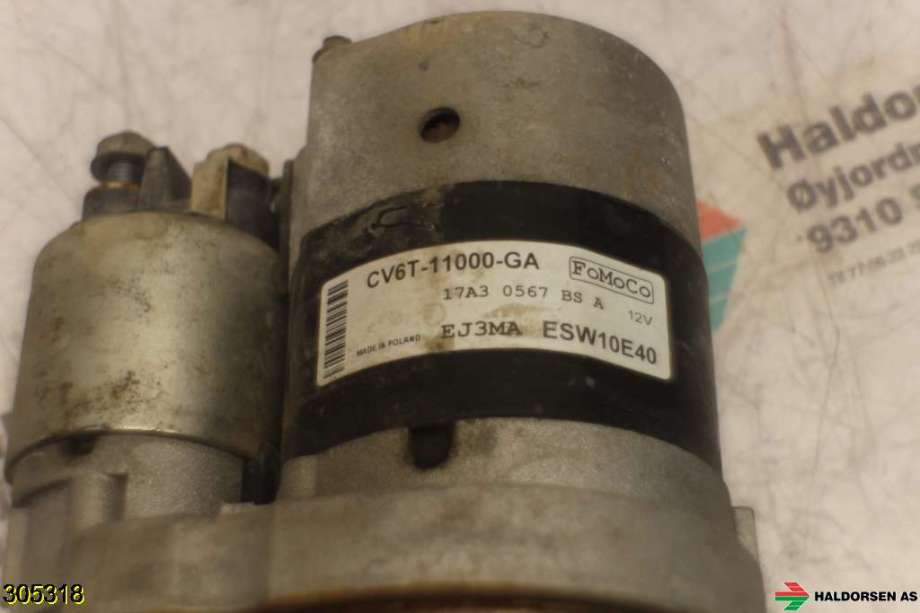 Starter til Ford Focus 2011-2014 (Type III, Fase 1) (FORD|)