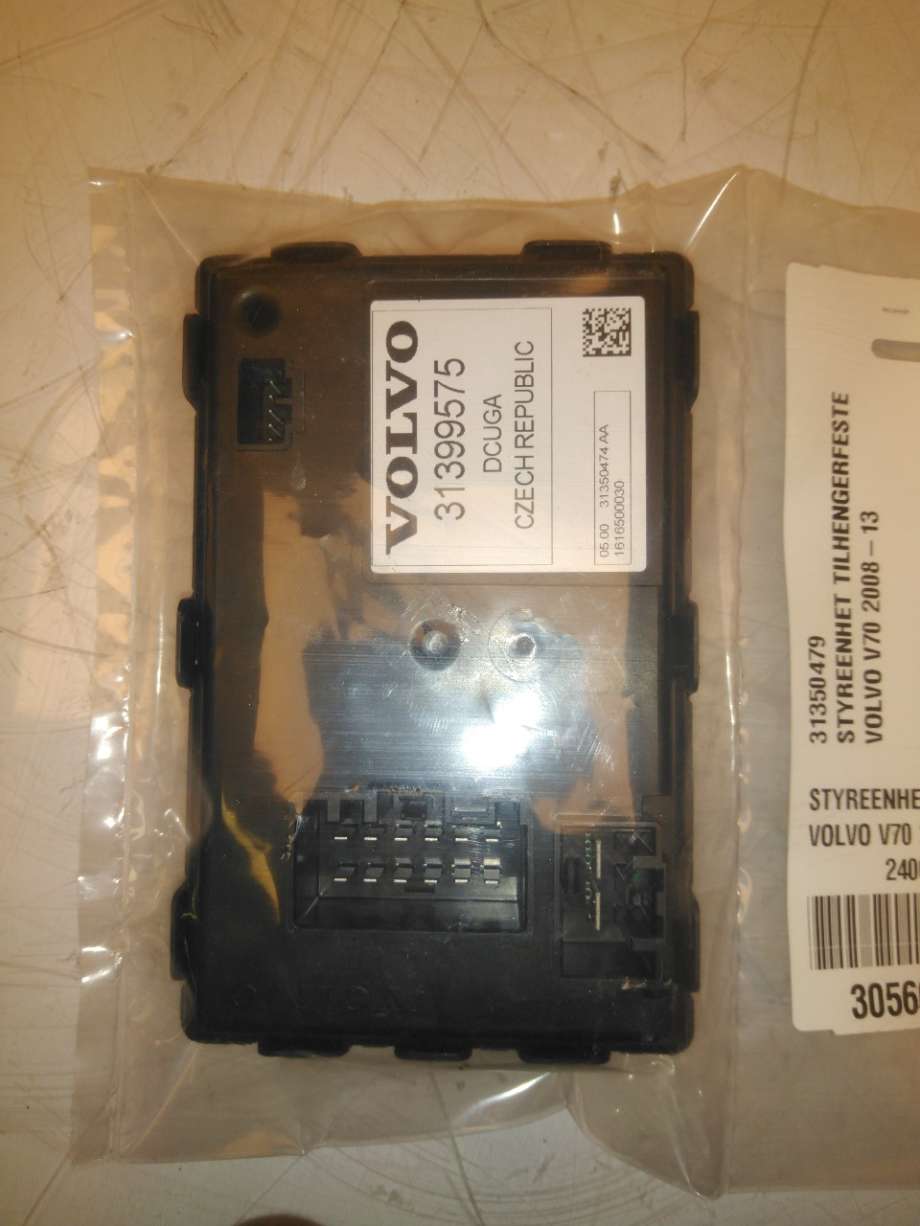 Styreenhet hengerfeste til Volvo V70 2007-2013 (Type III, Fase 1)  (VOLVO|31350479|)