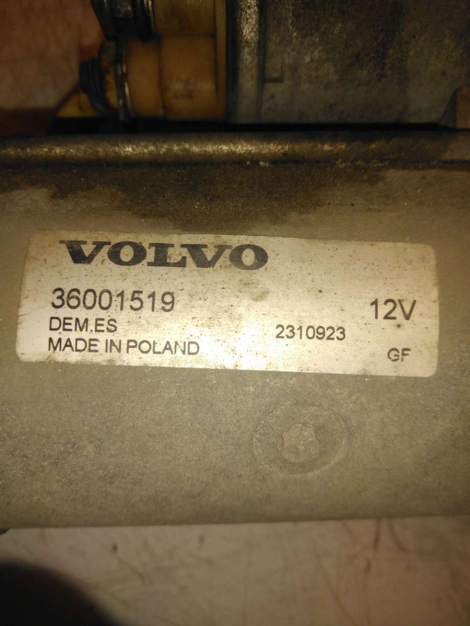 Starter diesel til Volvo V70 2007-2013 (Type III, Fase 1)  (VOLVO|36001519|)