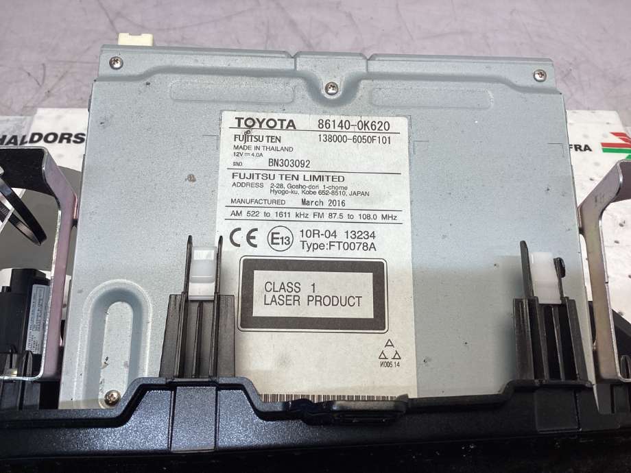 Instrument kjørecomputer til Toyota Hilux 2016-2020  (TOYOTA|)