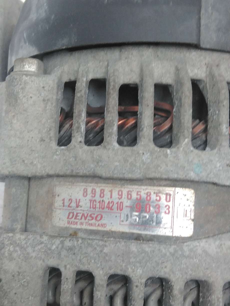 Dynamo til Isuzu D-Max 2007-2012 (Type I)  (ISUZU|8-98153-004-0|)